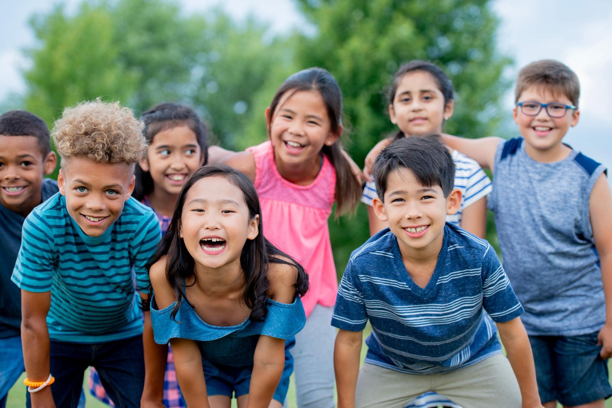 Children learning in faith environment